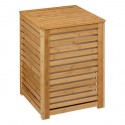 Pongotodo de madera de bambú para ropa sucia