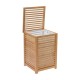 Pongotodo de madera de bambú para ropa sucia