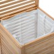 Pongotodo de madera de bambú para ropa sucia