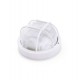 Aplique estanco redondo blanco IP44 E27