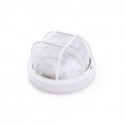 Aplique estanco redondo blanco IP44 E27