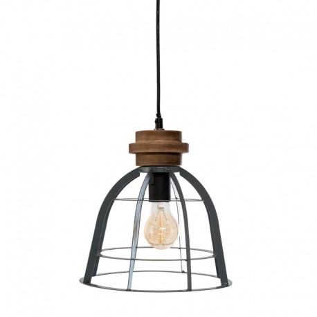 Lámpara colgante de metal 25cm 40W Factory
