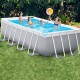 Piscina desmontable rectangular Prisma Frame Intex