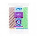 Bayeta multiusos de microfibra para hogar 40x40cm 3uds.