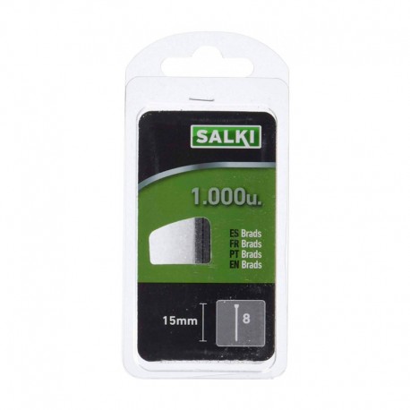 Clavo con cabeza 1,25mm 8/15mm Brad 1000uds. Salki