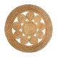Alfombra de yute natural calada 80cm