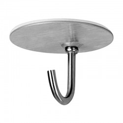 Colgador adhesivo vertical de acero inoxidable 2uds.