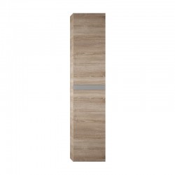 Columna de baño suspendida roble City 2 puertas