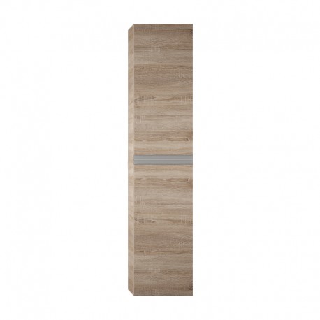 Columna de baño suspendida roble City 2 puertas