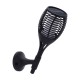 Baliza solar LED negra 3 en 1 efecto llama 12x78cm