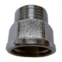 Racor marsella de latón cromado 1/2"