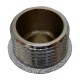 Tapón macho de latón cromado 1/2"