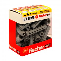 Tacos de expansión 10x50mm 30uds. Fischer