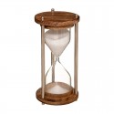 Reloj de arena de madera de mango