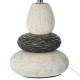 Lámpara de sobremesa con rocas de cerámica E27 60W Zen