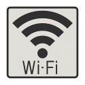Cartel de Wi-Fi 120x120cm