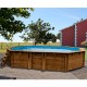 Piscina ovalada de madera Vermela Sunbay Gre