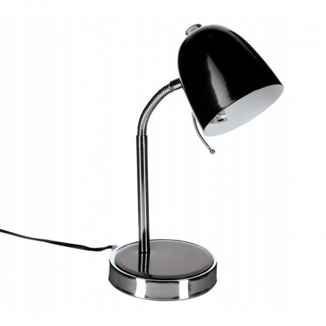 Flexo de metal negro E14 12,5x36cm