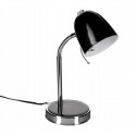 Flexo de metal negro E14 12,5x36cm