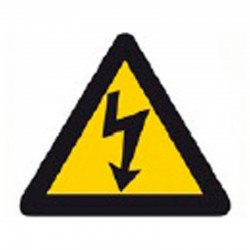 Cartel de Riesgo Eléctrico A4