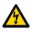 Cartel de Riesgo Eléctrico A4