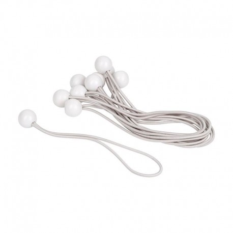 Juego de 10 bandas elásticas 4mm 25cm