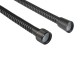 Flexo de ducha de acero inoxidable negro 1,5m Noir