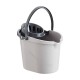 Cubo de fregona con escurridor atomic gris 14L