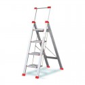Escalera de aluminio 4 peldaños Rubik