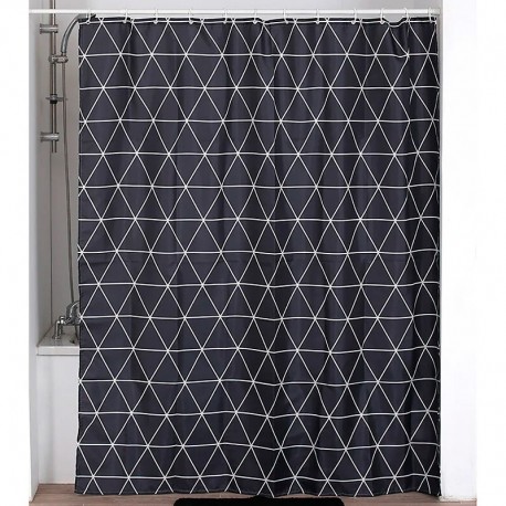 Cortina de baño de poliéster 180x200cm Osaka