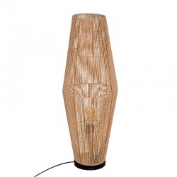 Lámpara de pie de cuerdas de madera E27 40W Aissa