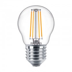 Bombilla esférica LED E27 4,3W 470lm 4000K