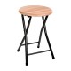 Taburete plegable para cocina de madera