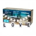 Guirnaldas de letras LED con 85 letras/signos 2,2m