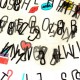 Guirnaldas de letras LED con 85 letras/signos 2,2m