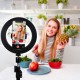 Flexo LED selfie regulable con trípode