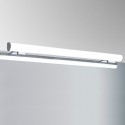 Aplique LED cromo Drop para espejo de baño 14W 1300lm 60cm