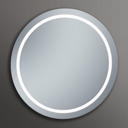 Espejo con luz LED redondo de baño 60cm Iris
