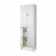 Columna de baño Aruba con 4 puertas y 1 cajón