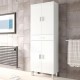 Columna de baño Aruba con 4 puertas y 1 cajón