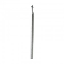Fresa de acero cónica con punta 2,3mm 2uds.