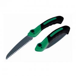 Sierra de jardín plegable de hoja dentada doble 17cm