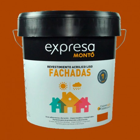 Pintura plástica fachadas cañón colorado