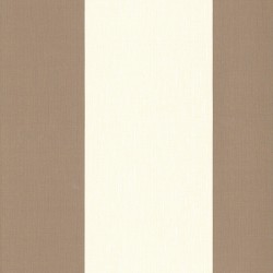 Papel pintado rayas marrón-crudo