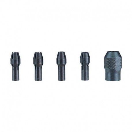 Kit de 4 pinzas sujección 0,8 - 2,35 - 3 - 3,2 mm + tuerca de apriete