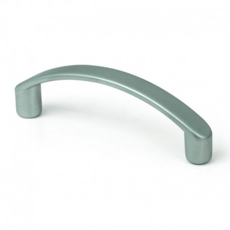 Tirador asa de mueble zamak cromo mate 64mm