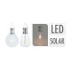 Bombilla solar LED colgante 10x16,5cm 1,2V 150mAh