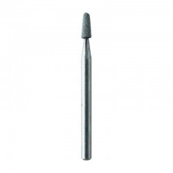 Muela de carburo cónica con punta redonda 3x8mm eje 2,35mm 2 uds.