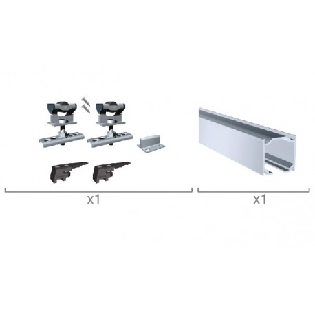 KIT PUERTA CORRED. 2MT 40KG SF-E40