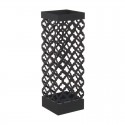 Paragüero de metal negro 15,5x50cm